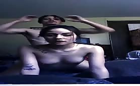 Boyfriend trashes  parent room and fucks sexy green eyed girl